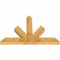 Ekena Millwork Saratoga Rough Sawn Timber Gable Bracket, Western Red Cedar, 60"W x 40"H x 4"D x 6"F, 16/12 Pitch GBW060X40X0406SAR00RWR - alternate 3